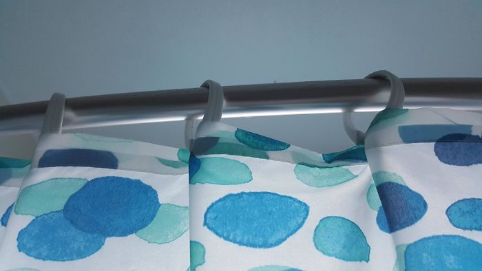The Way My Wife Installed The Shower Curtain Infuriates Me! ... Mildly....