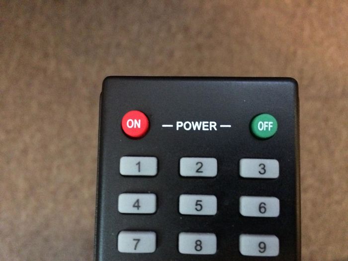 The Color Choice Of These Power Buttons