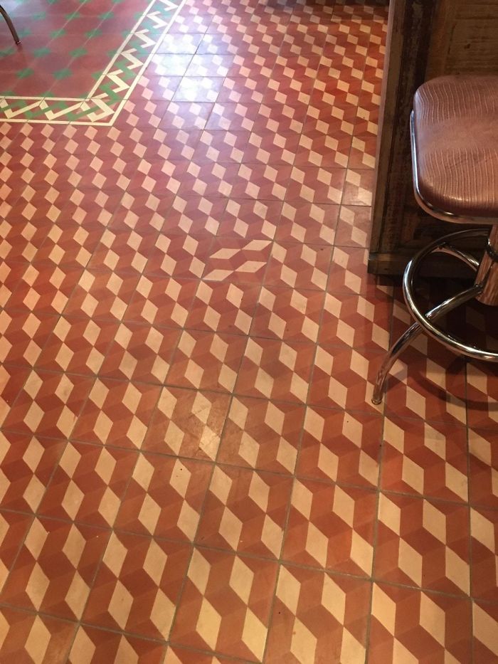 This Tile At The Chuys I Just Ate At