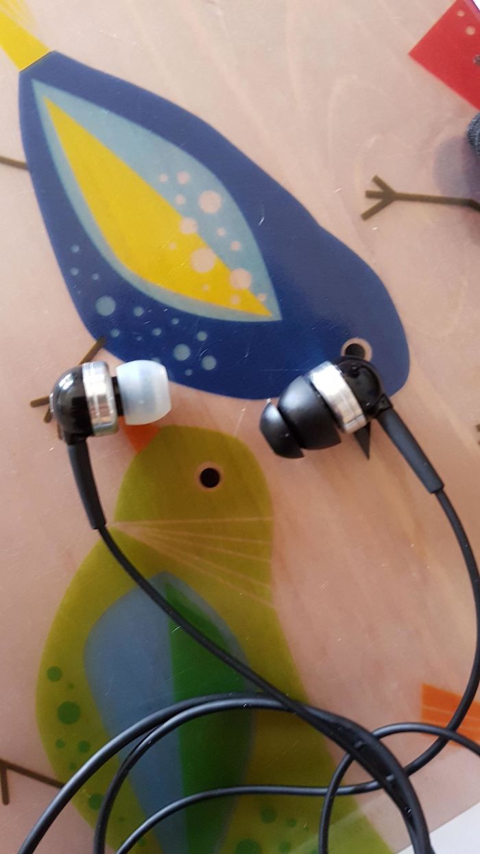 My Wife's Earbuds Do Not Match And She Does Not Care