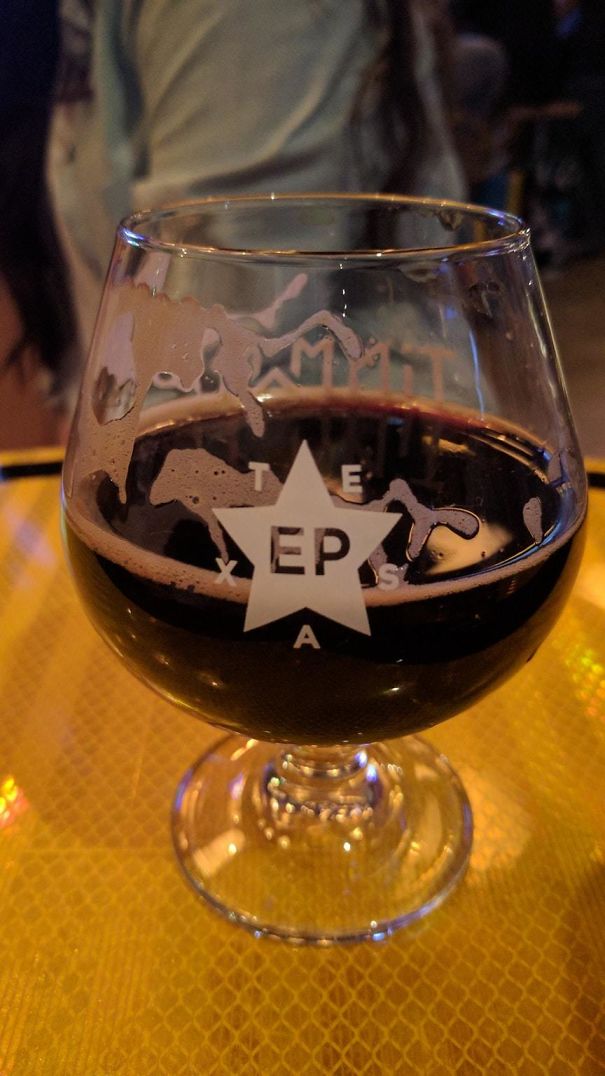 Local Bar Glasses In El Paso, Tesax. I Mean Texas...