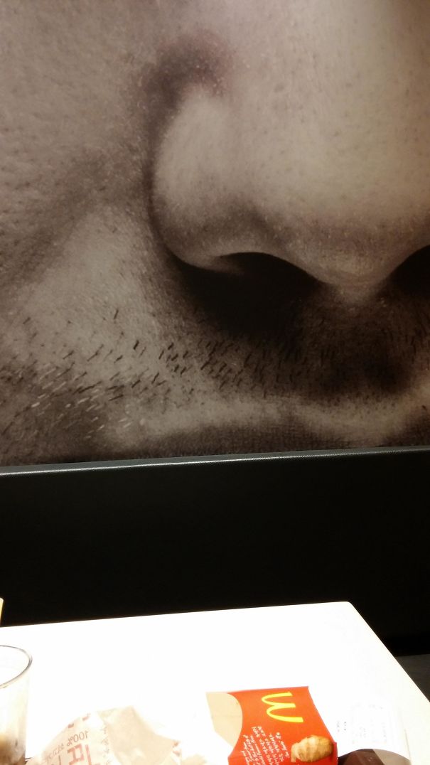 This Is What I Have To Look At While Eating At Mcdonald's