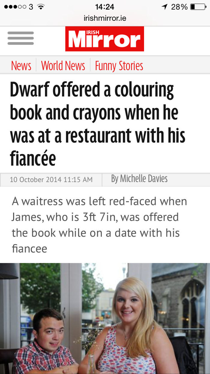 Now That's A Headline You Don't See Everyday