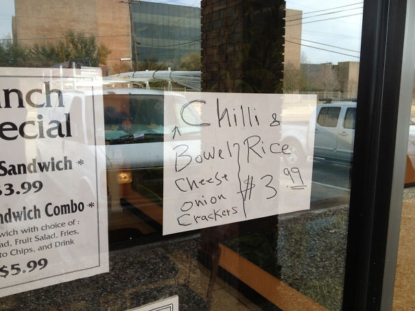 Mmmm.... Bowel Chilli