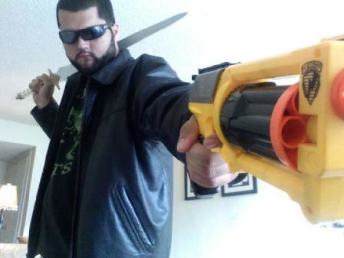 My Facebook Profile Picture When I Was 17. Caption: You Wanna Date My Sister? How Cute