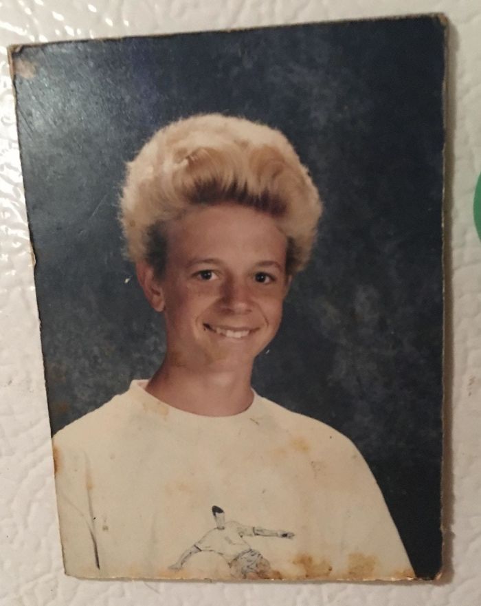 I'm Reaaaaly Glad My Parents Still Have This On Their Fridge. 1998