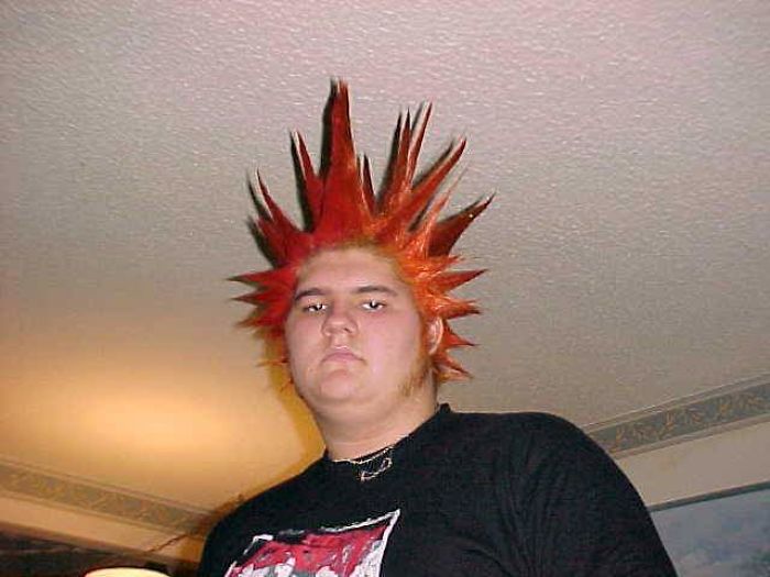 I Used To Walk The Streets Talking About Anarchy... This Is Roughly 2003... I Walked Around Like That