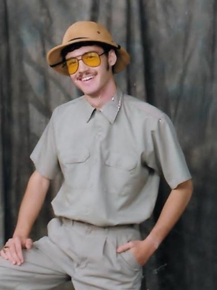 "Exploring My Options" My Senior Picture In Class Of 2000