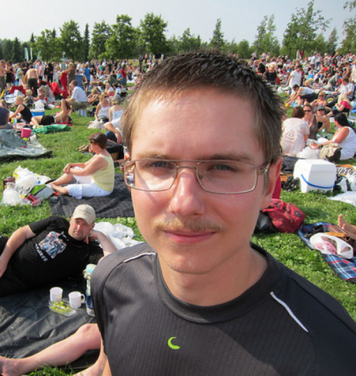 I Still Don't Know What Made 19-Year-Old Me Think The Mustache Was A Good Idea