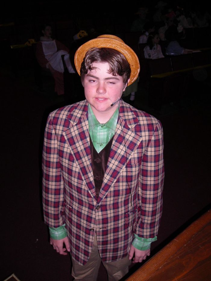 In Middle School I Decided To Do Theater So I Could Meet Girls. I Recently Found Picture Of Me At The Height Of My Acting Career