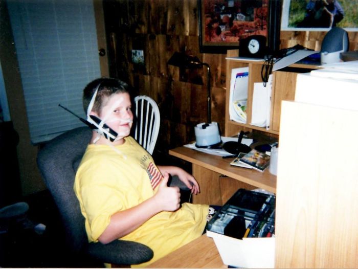 Playing Starcraft On 56k, Strategizing With My Buddy Pre-Bluetooth/Skype