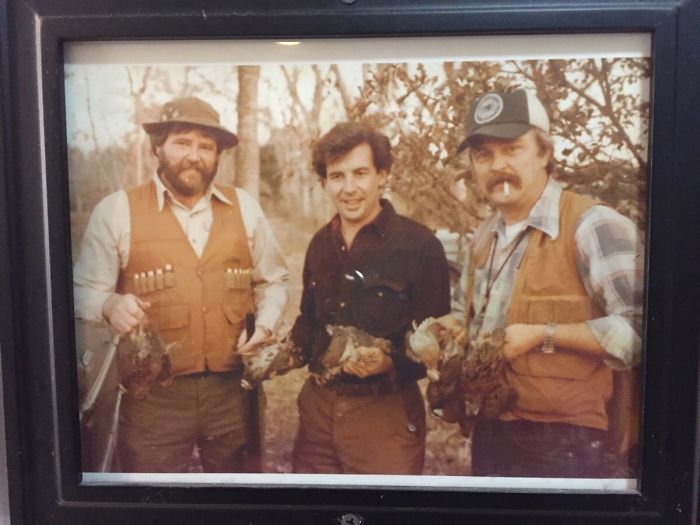 This Ron Swanson Look-Alike In A Bathroom Picture In A Bar In South Carolina