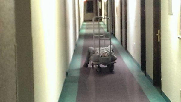 I Work 3rd Shift At A Hotel. For Ten Minutes, The Guy Argued He Was Staying In 227. We Don't Have A 227. He Was At The Wrong Hotel. Happy New Year