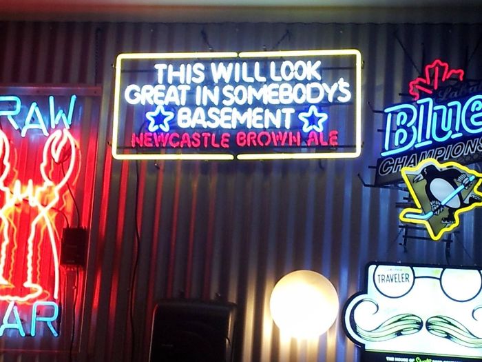 Saw This Sign Behind The Bar Of The Restaurant I Was Eating At