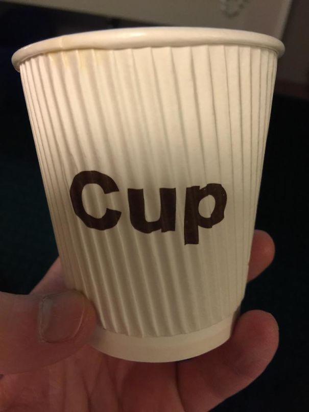 Thankfully, The Hotel Labeled It