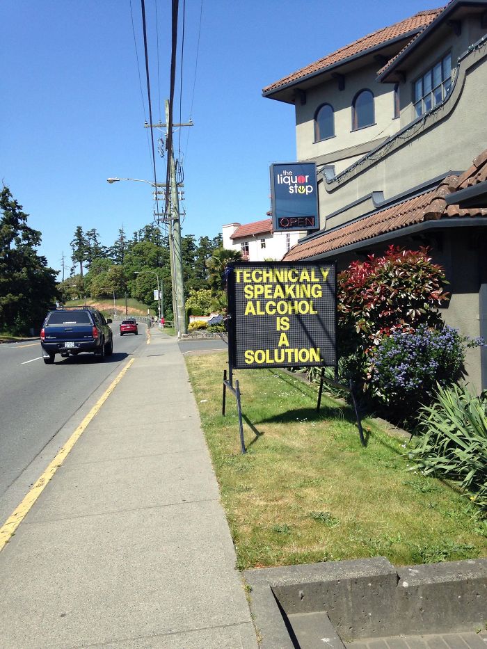 This Bar Has The Best Signs