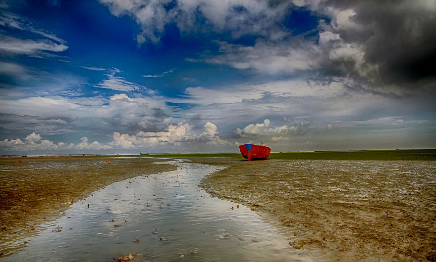 Waiting For The Torrent - Kattali Beach, Chittagong, Bangladesh
