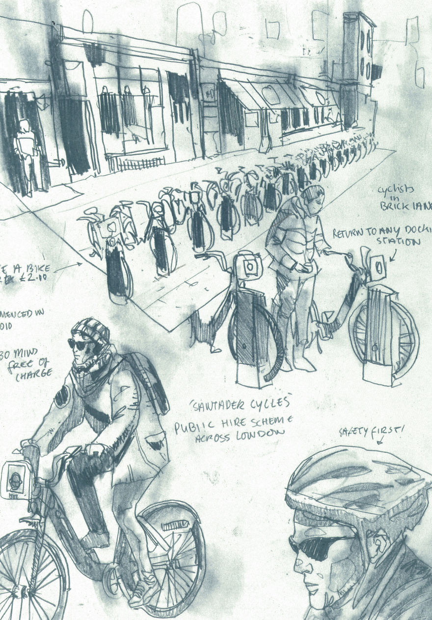 I Explore London And Draw My Experiences