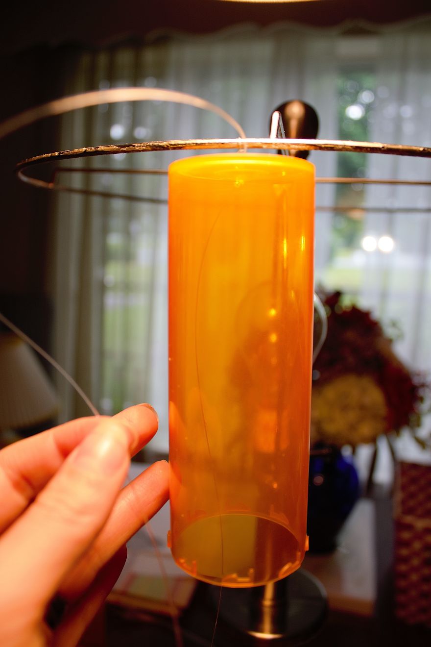 I Revived An Old Lamp Using Nearly 90 Empty Pill Bottles I Revived An Old Lamp Using Nearly 90 Empty Pill Bottles