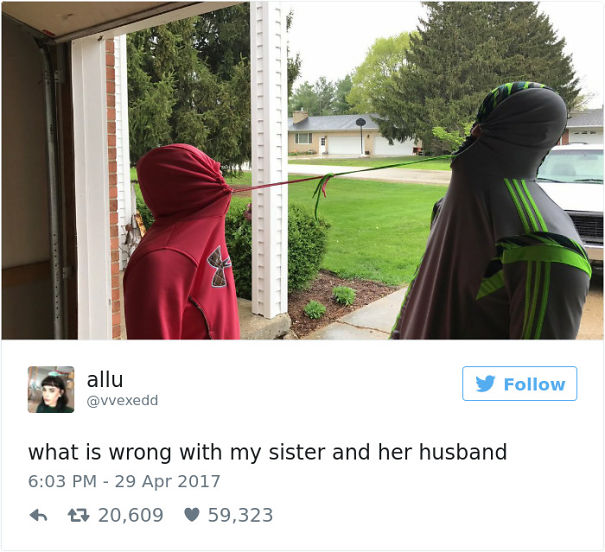 They Tied The Knot. Literally