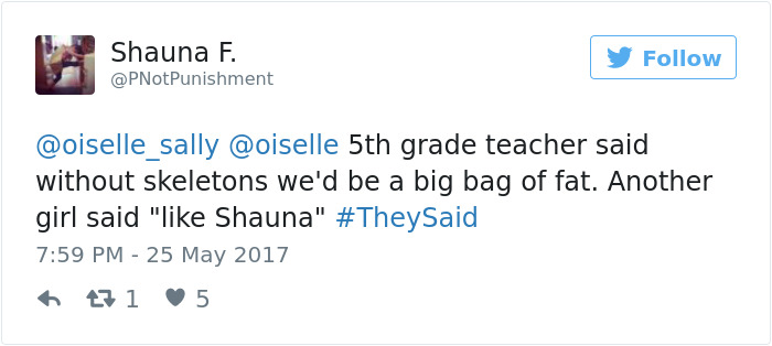 Theysaid Bodyshaming Stories