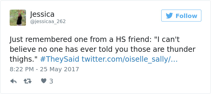 Theysaid Bodyshaming Stories