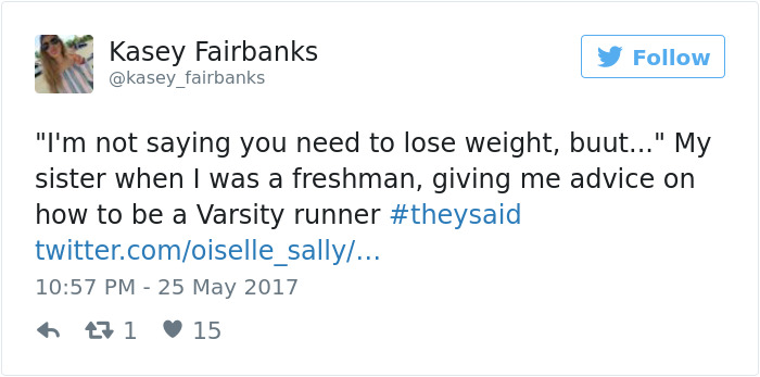 Theysaid Bodyshaming Stories