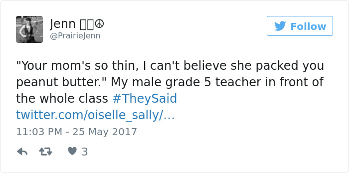 Theysaid Bodyshaming Stories