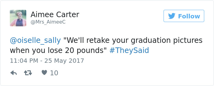 Theysaid Bodyshaming Stories