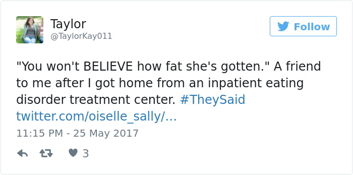 Theysaid Bodyshaming Stories