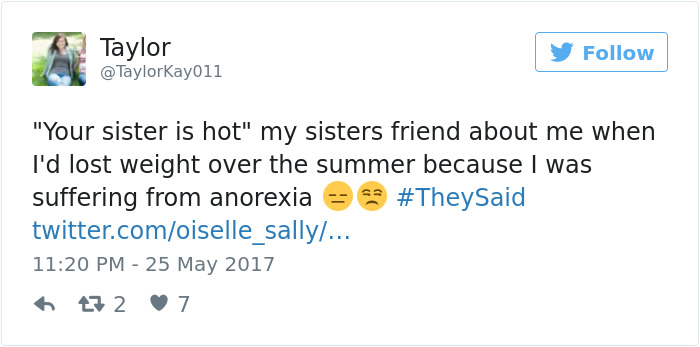 Theysaid Bodyshaming Stories