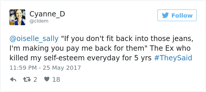 Theysaid Bodyshaming Stories