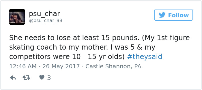 Theysaid Bodyshaming Stories