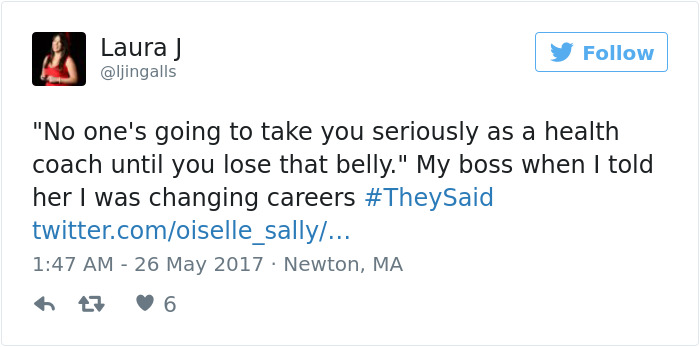 Theysaid Bodyshaming Stories