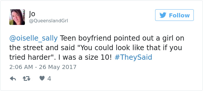 Theysaid Bodyshaming Stories