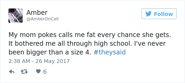 Theysaid Bodyshaming Stories