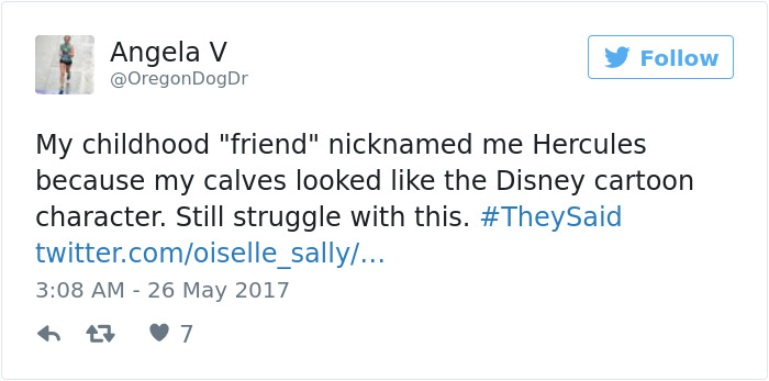 Theysaid Bodyshaming Stories