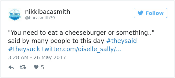 Theysaid Bodyshaming Stories