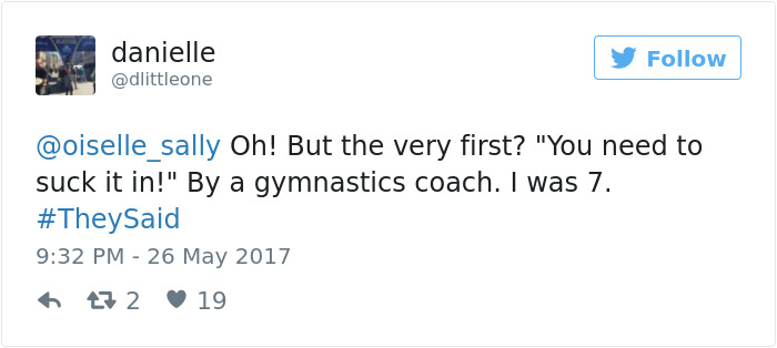 Theysaid Bodyshaming Stories