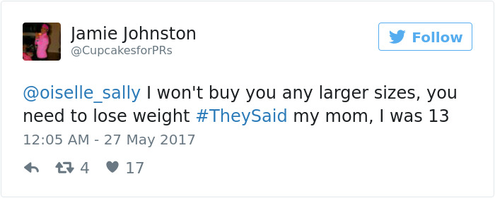 Theysaid Bodyshaming Stories