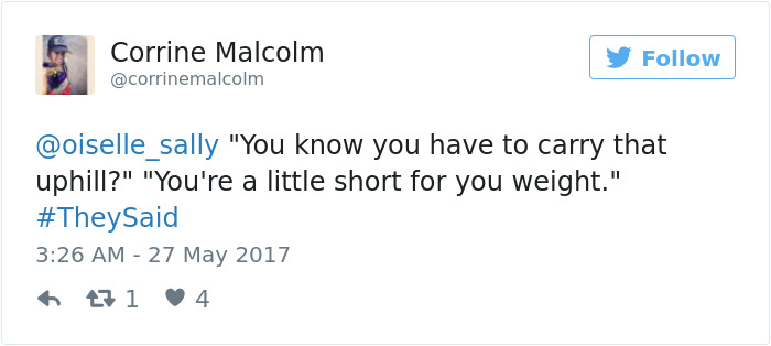 Theysaid Bodyshaming Stories