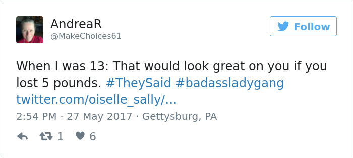 Theysaid Bodyshaming Stories