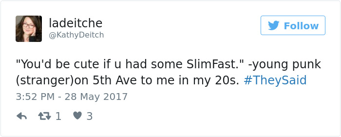 Theysaid Bodyshaming Stories