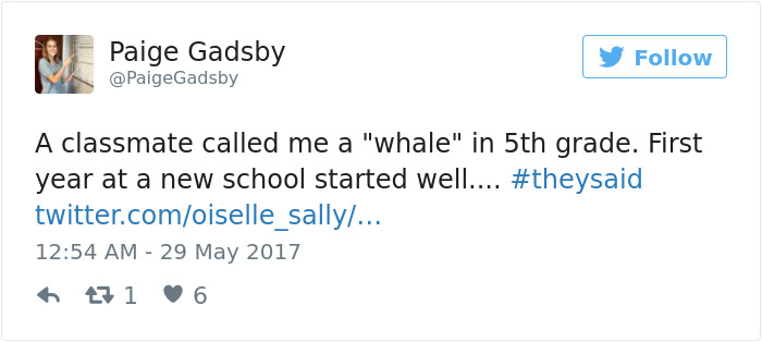 Theysaid Bodyshaming Stories