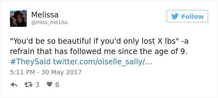 Theysaid Bodyshaming Stories