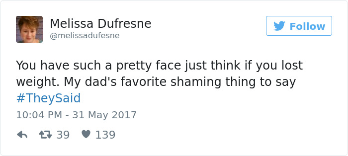 Theysaid Bodyshaming Stories