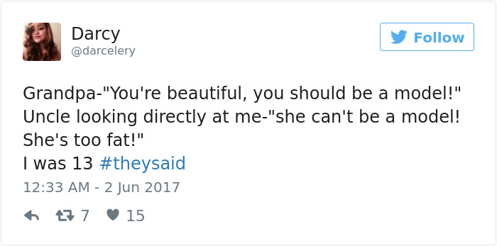 Theysaid Bodyshaming Stories