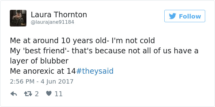 Theysaid Bodyshaming Stories