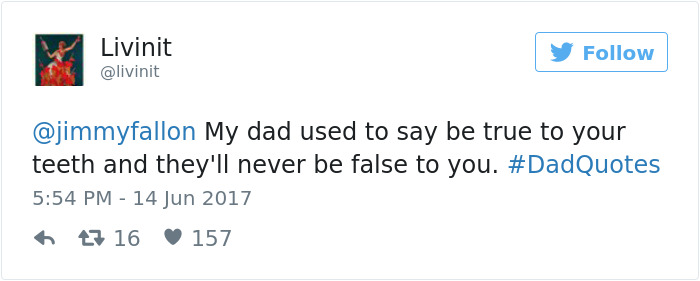 Dadquotes Tweet