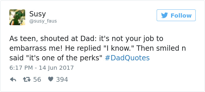 Dadquotes Tweet